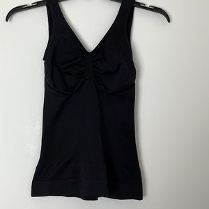 NWT Cacique Shape black moderate control scoop neck cami
